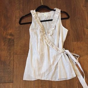 Banana Republic sleeveless top in S Petite.